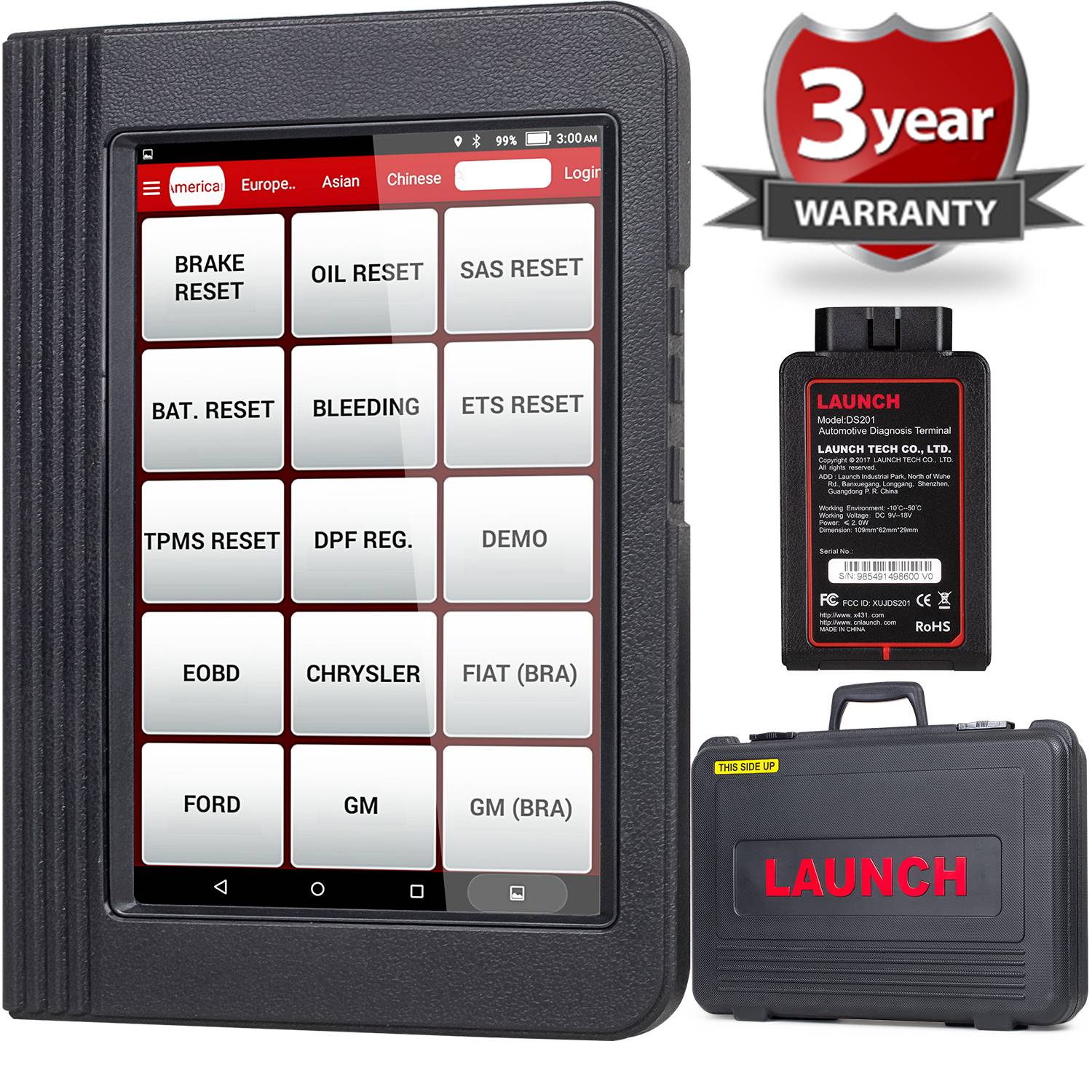 LAUNCH X431 V (X431 PRO) BI-DIRECTIONAL System Bluetooth Diagnostic Scan Tool Launch X431 Mall